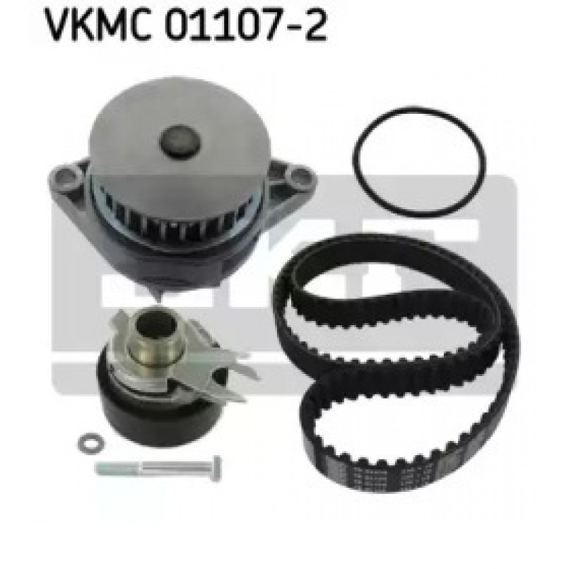 VKMC 01107-2 SKF - Насос охолоджуючої рідини + комплект зубчатого ремня